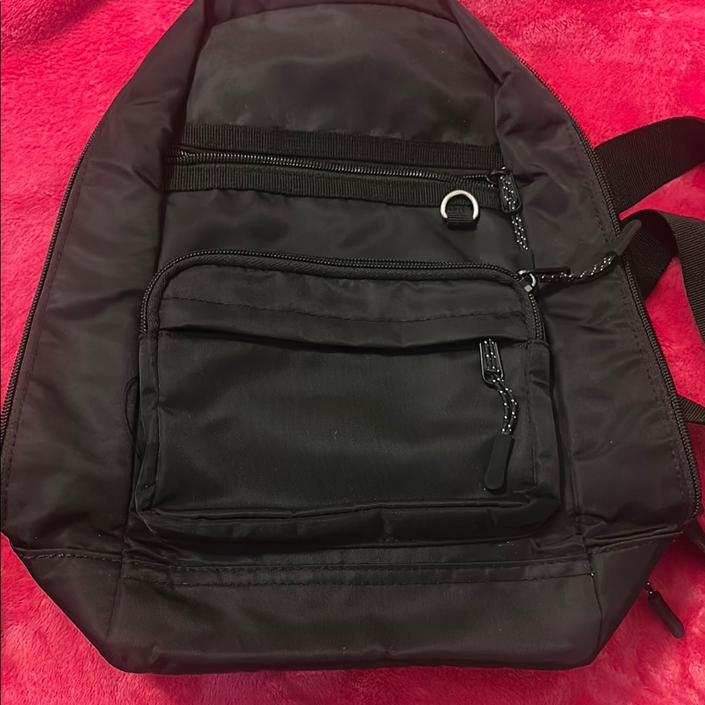 Sling Pack Backpack Purse Handbag - Original Use, Black